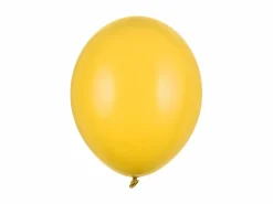 Gule Balloner "Honey Yellow" 30 cm, 10 stk.