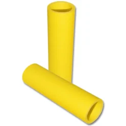 Gule Gennemfarvet Papir Serpentiner