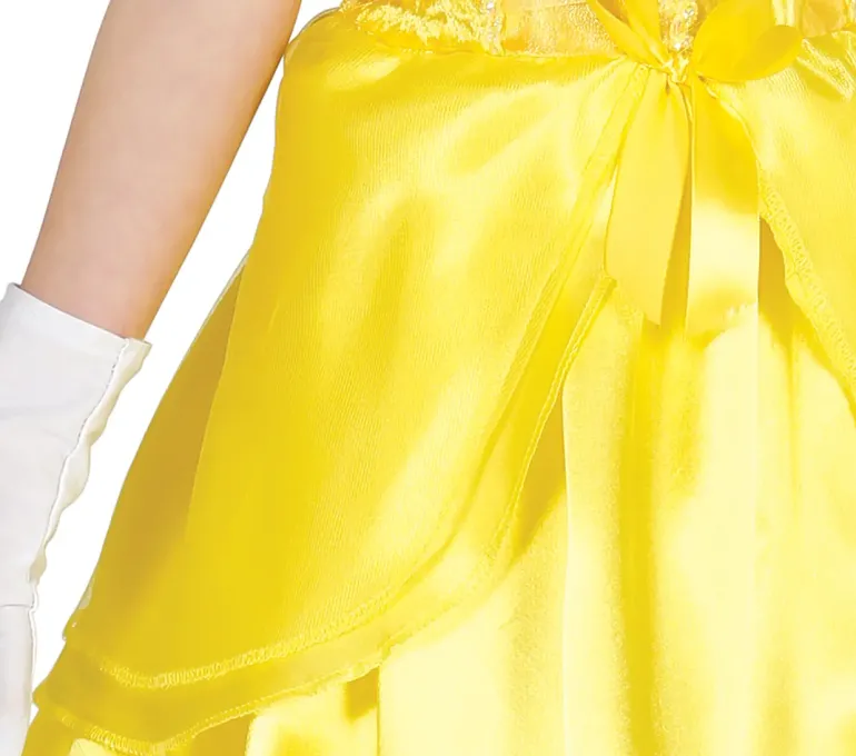 Gylden Prinsessekjole – Eventyrligt Kostume til Piger (3–9 år)