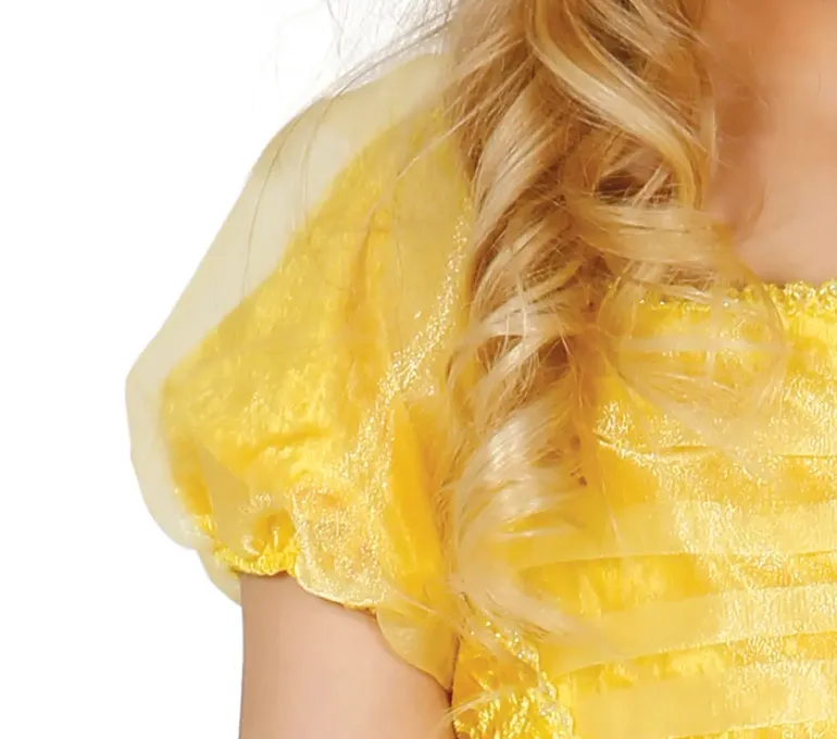 Gylden Prinsessekjole – Eventyrligt Kostume til Piger (3–9 år)