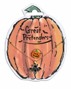 Halloween Halskæde & Ring Smykkesæt, 3+