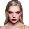 Halloween Kontaktlinser - Rød Djævel