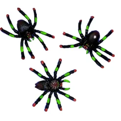 Halloween pynt: Giftige edderkopper