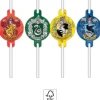 Harry Potter Papir Sugerør, 4 stk.