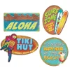 Hawaii Pynt - Luau Cutouts, 4 stk.