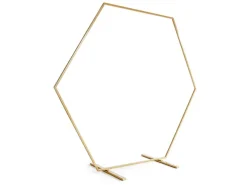 Hexagon Backdrop - Guld Baggrunds Stativ