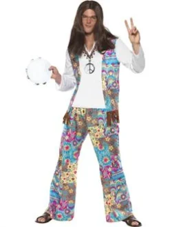 Hippie kostume: Groovy Hippie Mand