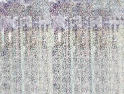 Holografisk Sølv Glimmerforhæng Folie 90x250cm