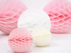 Honeycomb Hvid, 40cm