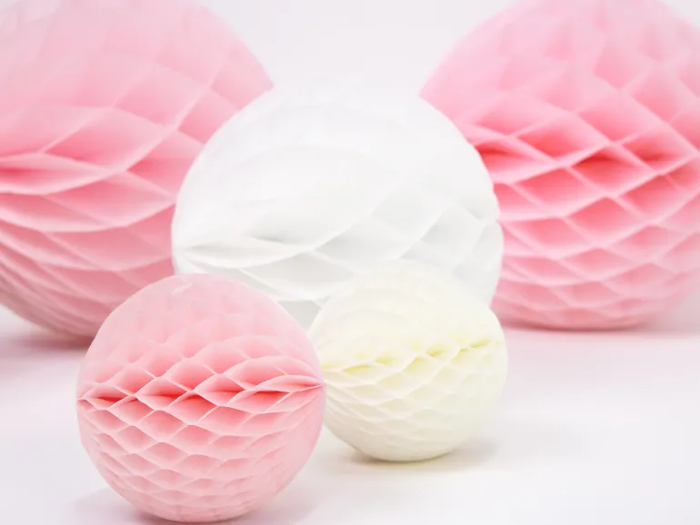 Honeycomb Hvid, 40cm