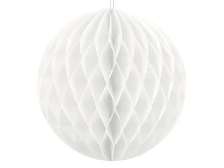 Honeycomb Hvid, 40cm