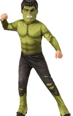 Hulk Avengers Endgame Børnekostume m/Maske