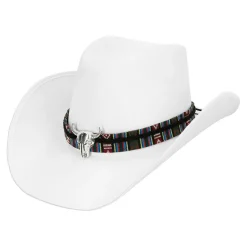 Hvid Cowboy hat - Django