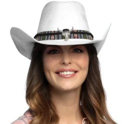 Hvid Cowboy hat - Django