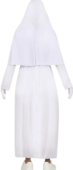 Hvid Pest Sygeplejerske Kostume