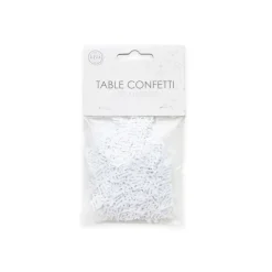 Hvidt "Just Married" Konfetti, 14 gr