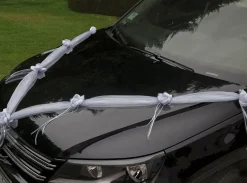 Hvidt pynt til bilen
