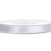 Hvidt Satinbånd, 25M X 6mm