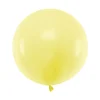 Jumbo Ballon - Pastel Gul, 60cm