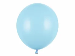 Jumbo Latexballon 43 cm, Lyseblå