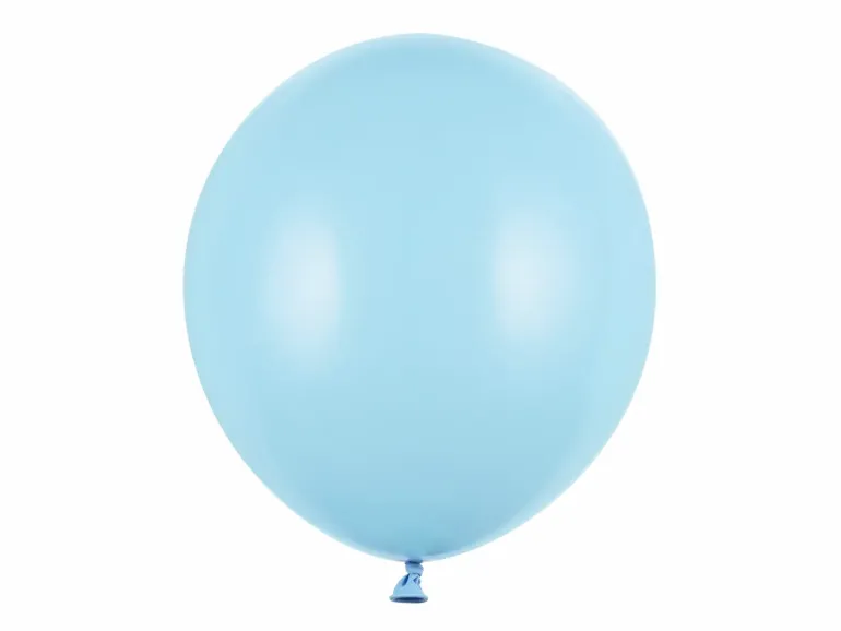 Jumbo Latexballon 43 cm, Lyseblå