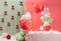 Jumbo Latexballon 43 cm, Lyserød