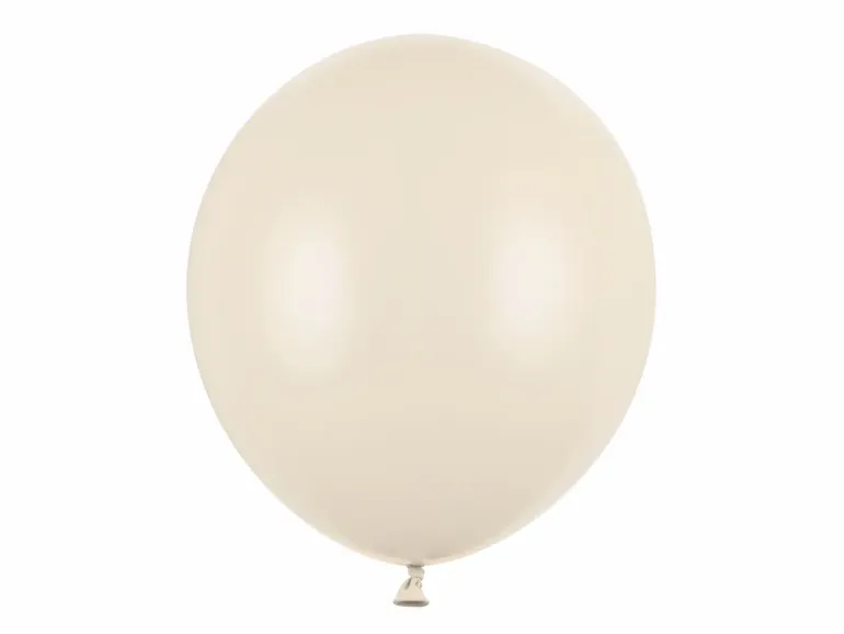 Jumbo Latexballon 43 cm, Lys Nude "Alabaster"