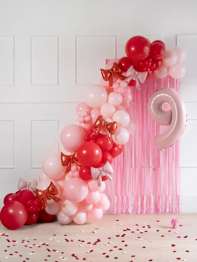 Jumbo Latexballon 43 cm, Rød