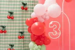 Jumbo Latexballon 43 cm, Rød