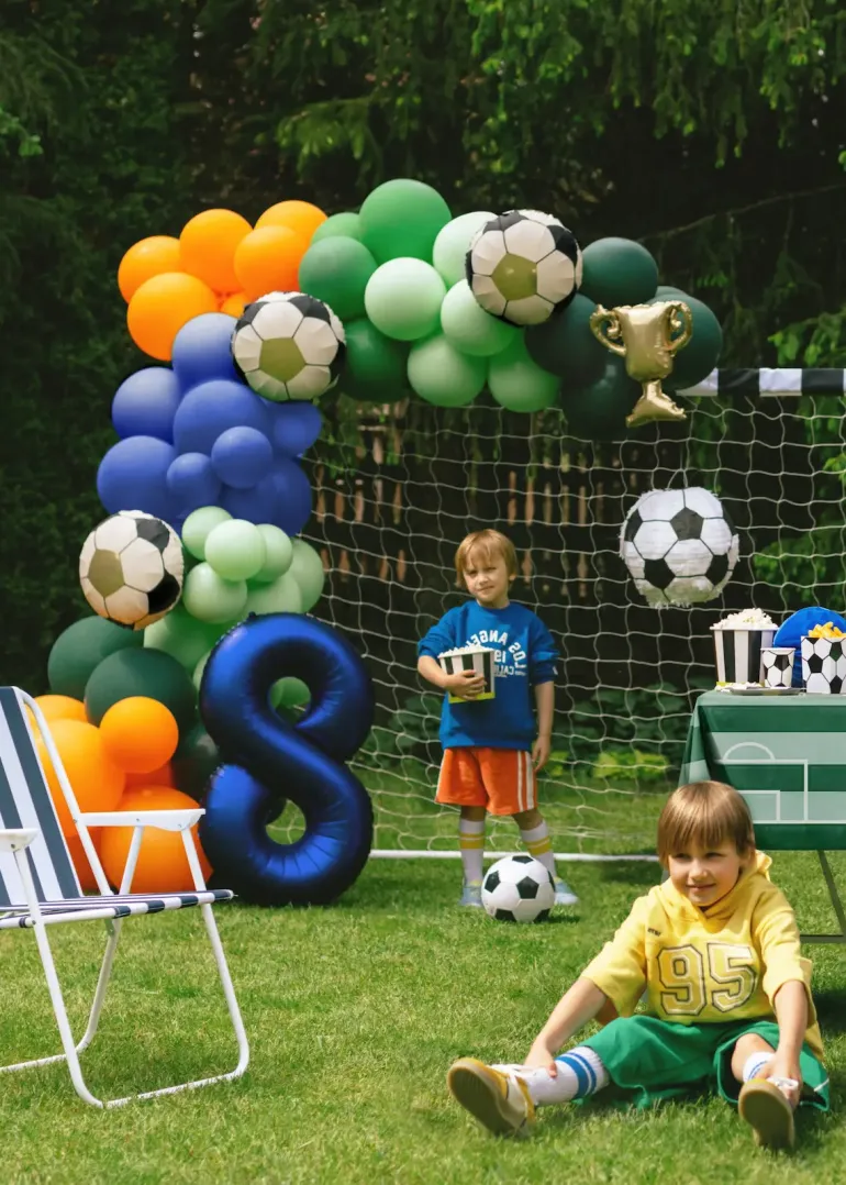 Jumbo Latexballon 43 cm, Rosmarin Grøn