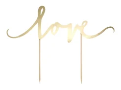 Kagepynt - Love - guld