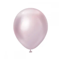 Kalisan Chrome Latexballon 30 cm, Pink Gold