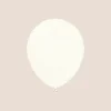 Kalisan Jumbo Latexballon 45 cm, Retro White
