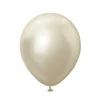 Kalisan Jumbo Latexballon 45 cm, White Gold Chrome