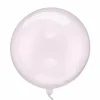 Klar Lyserød Orbz Ballon, 40 cm