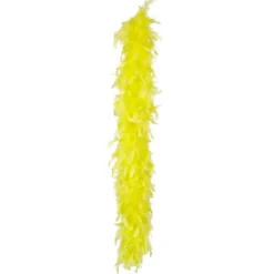 Klassisk Fjerboa 50gr - Gul