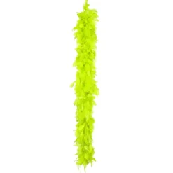Klassisk Fjerboa 50gr - Neongrøn