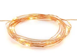 Kobbertråd m/LED Lys