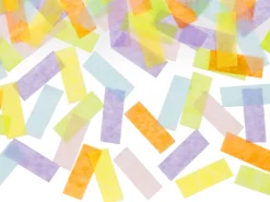 Konfettirør, Pastel Strips, 20 cm