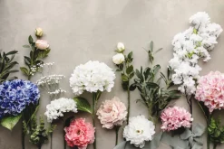 Kunstig Brudeslør Blomst 62 cm, Hvid