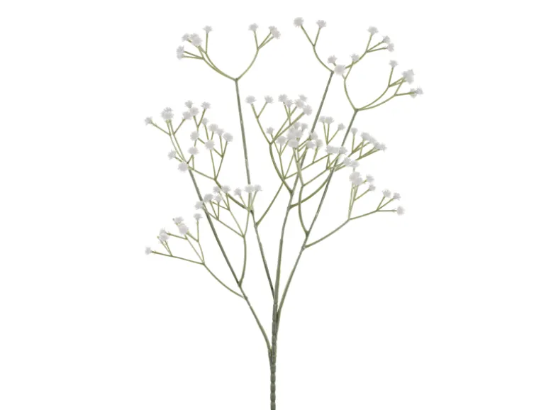Kunstig Brudeslør Blomst 62 cm, Hvid