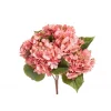 Kunstige Blomster - Lyserøde Hortensia