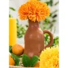 Kunstige Blomster - Orange Dahlia