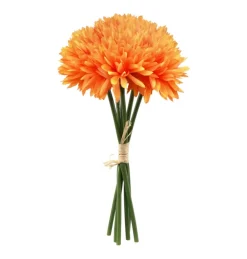 Kunstige Blomster - Orange Dahlia