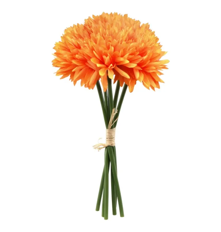 Kunstige Blomster - Orange Dahlia