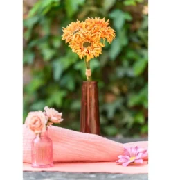 Kunstige Blomster - Orange Gerbera
