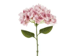 Kunstig Hortensia 35 cm, Lyserød