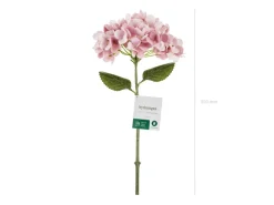 Kunstig Hortensia 35 cm, Lyserød