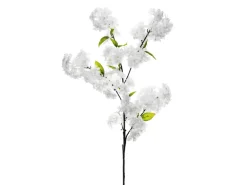 Kunstig Kirsebær Gren 97 cm, Hvid
