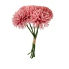 Kunstig Støvet Rosa Dahlia Buket, 26cm